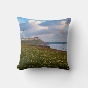 USA, California. Big Sur Panorama 2 Throw Pillow