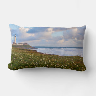 USA, California. Big Sur Panorama Lumbar Pillow