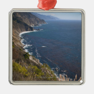 USA, California, Big Sur, Rugged coastline Metal Ornament
