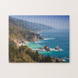 USA, California. California Coast, Big Sur Jigsaw Puzzle