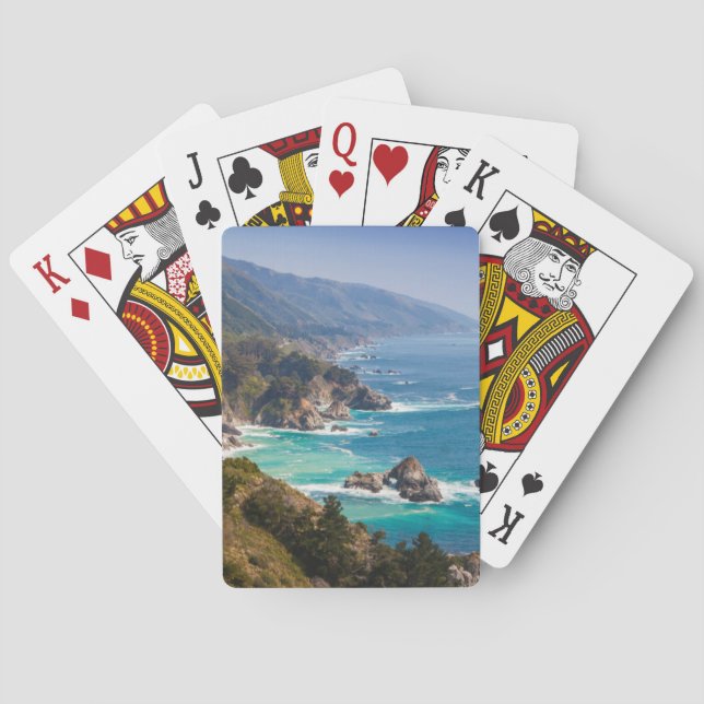USA, California. California Coast, Big Sur Playing Cards (Back)