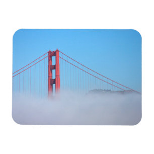 USA, California. Golden Gate Bridge In Morning Magnet