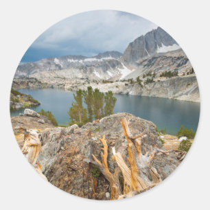 USA, California, Inyo National Forest. Classic Round Sticker