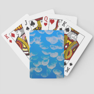 USA, California. Jellyfish In The Monterey Bay Playing Cards