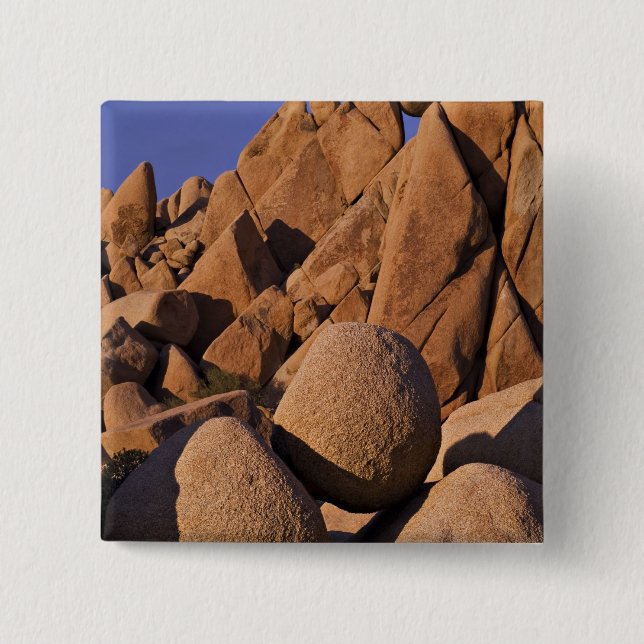 USA, California, Joshua Tree National Park. 2 Inch Square Button (Front)