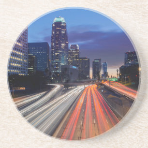 USA, California, Los Angeles, 110 Freeway Coaster