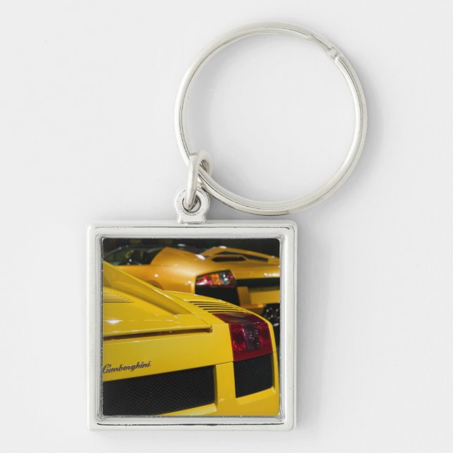 USA, California, Los Angeles: Los Angeles Auto 2 Keychain (Front)