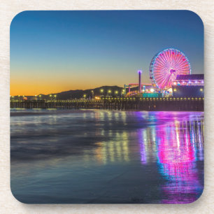 USA, California, Los Angeles, Santa Monica Pier Coaster
