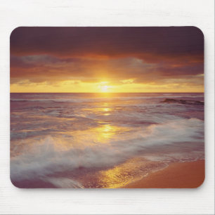 USA, California, San Diego. Sunset Cliffs beach Mouse Pad