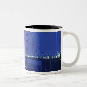 USA, California, San Francisco. Golden Gate 2 Two-Tone Coffee Mug