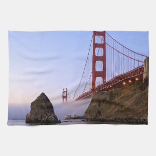 USA, California, San Francisco. Golden Gate 3 Kitchen Towel