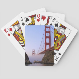 USA, California, San Francisco. Golden Gate 3 Playing Cards