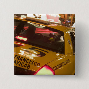 USA, California, San Francisco Union Square 2 Inch Square Button