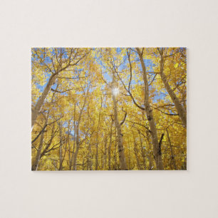 USA, California, Sierra Nevada Mountains. Fall Jigsaw Puzzle