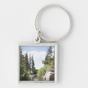 USA, California, Sonora Pass, Landscape with Keychain