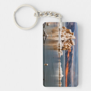 USA, California, Sunrise at Mono Lake Keychain