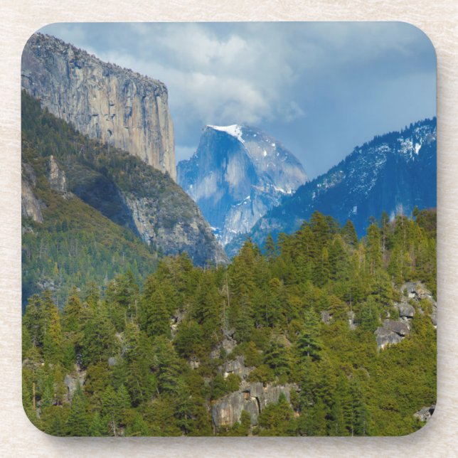 USA, California. View Of Half Dome In Yosemite Coaster (Front)
