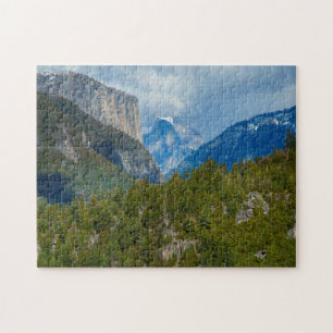 USA, California. View Of Half Dome In Yosemite Jigsaw Puzzle