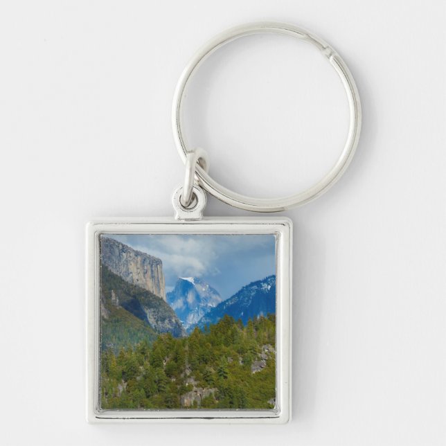 USA, California. View Of Half Dome In Yosemite Keychain (Front)