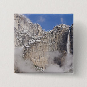 USA, California, Yosemite National Park. 2 Inch Square Button