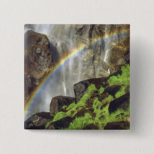 USA, California, Yosemite National Park. A 2 Inch Square Button