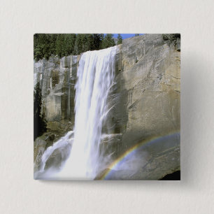 USA, California, Yosemite National Park. Vernal 2 Inch Square Button