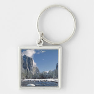 USA, California, Yosemite NP. The Merced River, Keychain