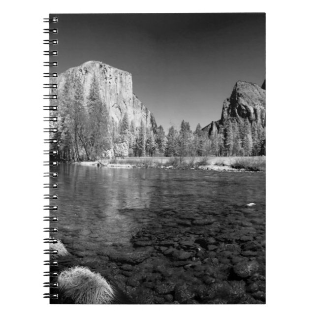 USA, California. Yosemite Valley View Notebook (Front)