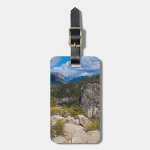 USA, California. Yosemite Valley Vista 2 Luggage Tag
