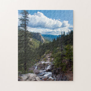 USA, California. Yosemite Valley Vista Jigsaw Puzzle