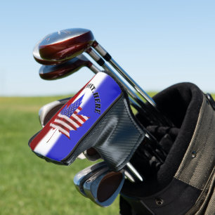 USA Canada Golf Gift Custom US Canada Putter Cover