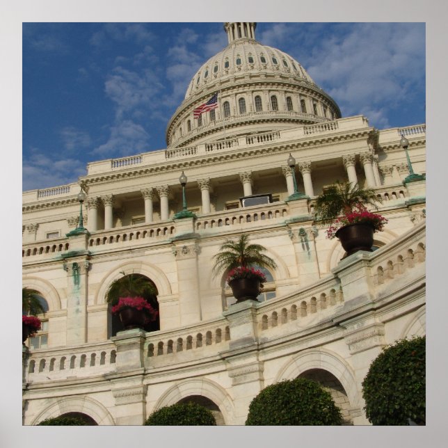 USA CAPITOL BUILDING POSTER (Front)