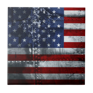 USA Ceramic Photo Tile