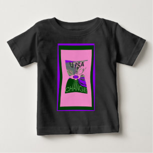 USA Change Art Print Baby T-Shirt