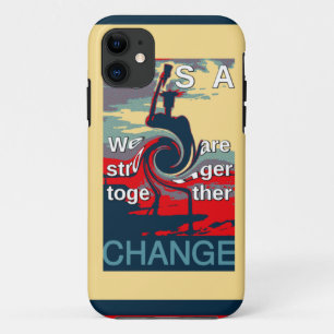 USA Change: Stronger Together Unity Design iPhone 11 Case
