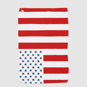 USA Civil Flag of Peacetime Golf Towel
