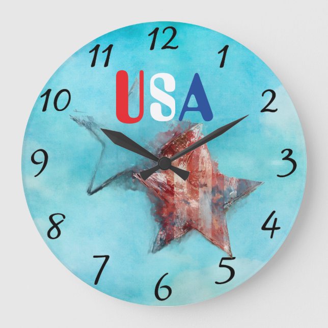 USA Clock (Front)