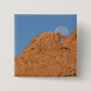 USA, Colorado, Colorado Springs, Garden of the 2 Inch Square Button
