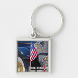 USA, Colorado, Frisco. Vintage Packard auto Keychain