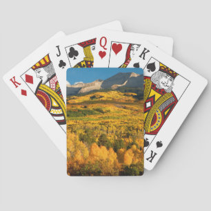USA, Colorado, Gunnison National Forest Playing Cards