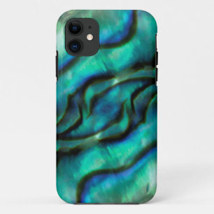 USA, Colorado, Lafayette. Abalone shell montage iPhone 11 Case