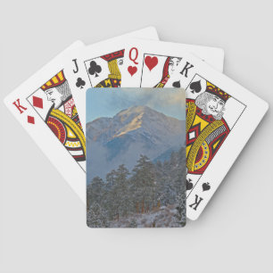 USA, Colorado, Mountains In Estes Park Playing Cards