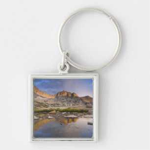 USA, Colorado, Rocky Mountain NP.  Storm clouds Keychain
