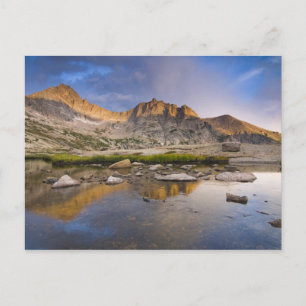 USA, Colorado, Rocky Mountain NP.  Storm clouds Postcard