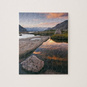 USA, Colorado, Rocky Mountain NP.  Sunrise in Jigsaw Puzzle