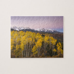 USA, Colorado, Rocky Mountains. Dawn in the San Jigsaw Puzzle
