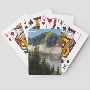 USA, Colorado, San Juan Mountains. Clearing Playing Cards
