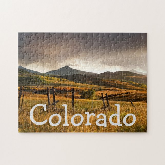 USA, Colorado, San Juan Mountains Jigsaw Puzzle (Horizontal)