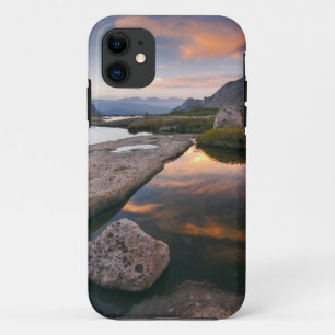 USA Colorado, stenigt berg NP.  Soluppgång in iPhone 11 Case