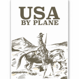 USA Cowboy Travel poster